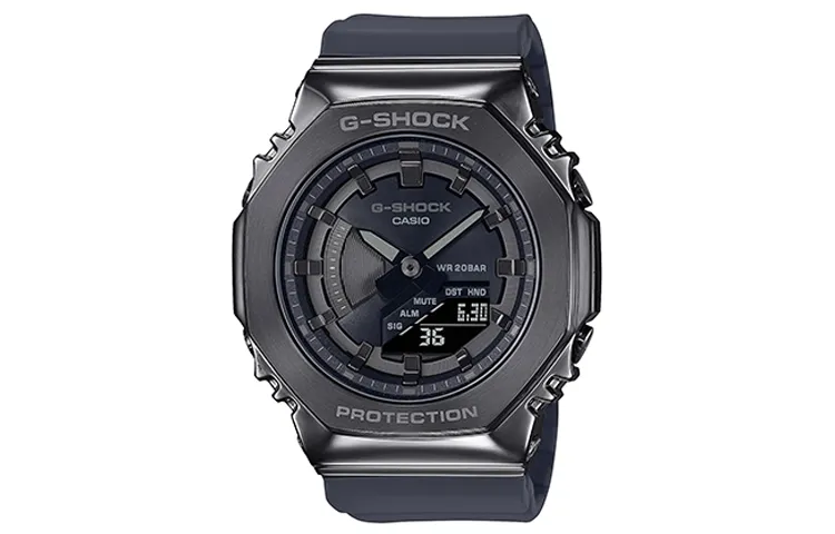 CASIO Women's Full Metal Series Black Watch GM-S2100B-8APR