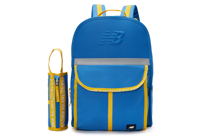 New Balance New Balance NB Backpack Primary School Boy Fabric Backpack Regular Men's Blue/Yellow