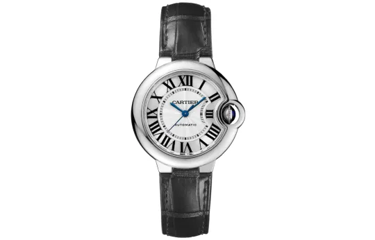 CARTIER Blue Balloon Collection Automatic Mechanical Movement Women's Watch 33mm White Dial
