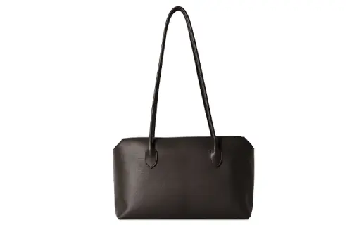 THE ROW Calfskin Shoulder Bag Women's Brown