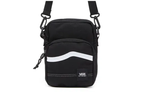 Vans Canvas Bag, Shoulder Bag Unisex Black