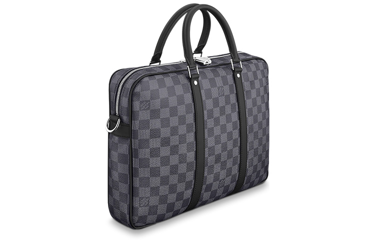 Мужская сумка Louis Vuitton (черная) — фото 2