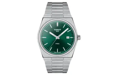 TISSOT PRX Quartz Movement Men's Watches Watch 40mm Green Dial Stainless Steel Case