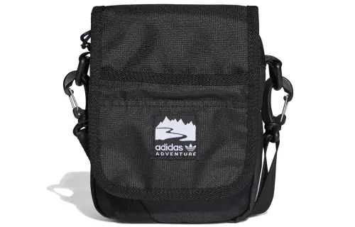 Adidas Originals Polyester Crossbody Bag, Shoulder Bag Unisex Black