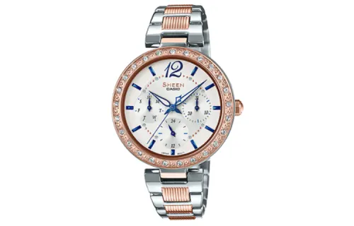 CASIO Women's SHEEN White Watch SHE-3065SPG-7B