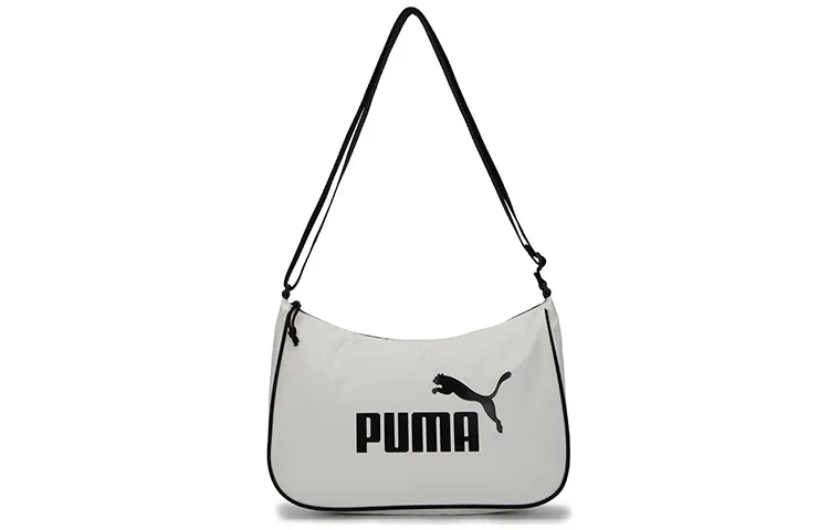 PUMA Fabric Handbag, Shoulder Bag Unisex White