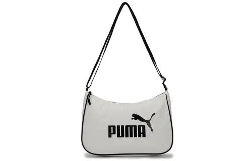 PUMA Fabric Handbag, Shoulder Bag Unisex White