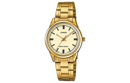 CASIO Women's Standard Series Gold Watch LTP-V005G-9A