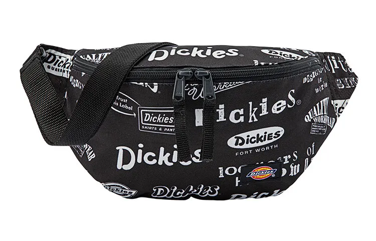 Dickies Polyester Crossbody Bag, Fanny Pack Regular Unisex Black