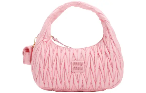 MIU MIU Nylon Shoulder Bag, Handbag, Shoulder Bag Women's Pink