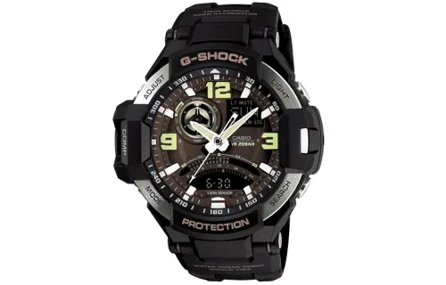 CASIO Men Coffee Watch GA-1000-1B