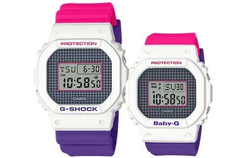 CASIO Unisex Pair Table Series Gray Watch