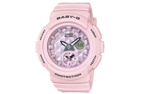 CASIO Women's BABY-G Pink Watch BGA-190BE-4ADR
