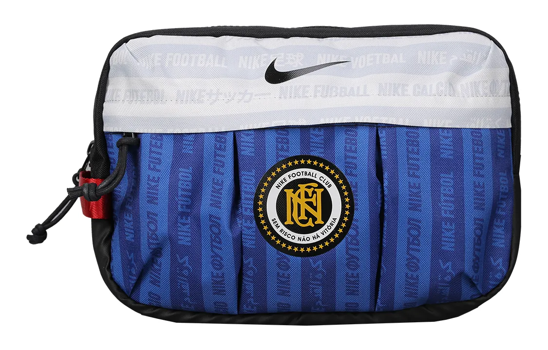 Nike Polyester Shoe Bag Handbag Regular Unisex Blue