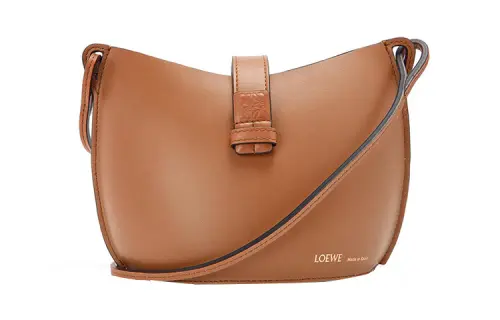 LOEWE Classic Calfskin Bucket Bag, Handbag, Shoulder Bag, Crossbody Bag Women's Tan