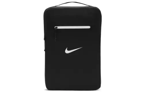 Nike Polyester Shoe Box Clutch Handbag Regular Unisex Black
