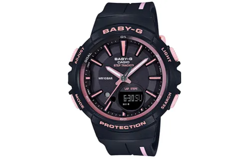 CASIO Women's BABY-G Black Watch BGS-100RT-1A