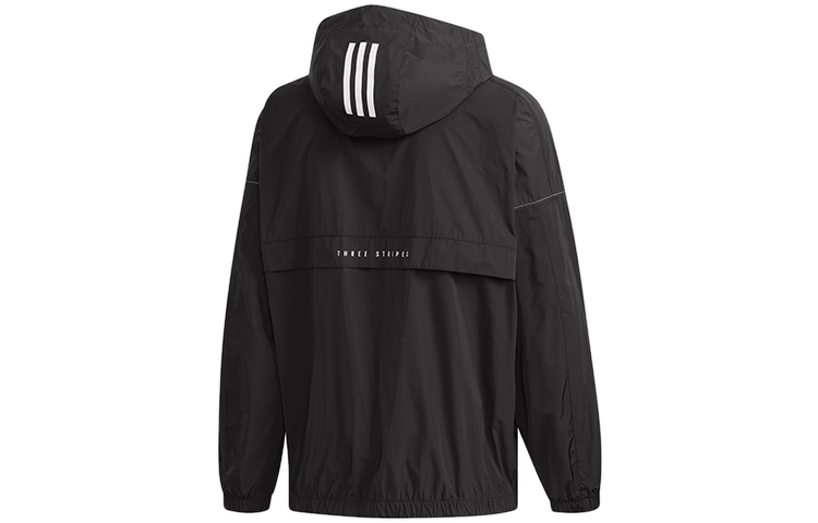 Мужская куртка adidas M S2S WV CL JKT (черная) — фото 2