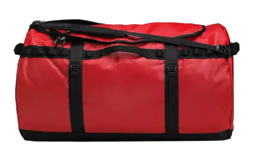 THE NORTH FACE 150L Zip Closure Outdoor Bags Nylon Red Unisex