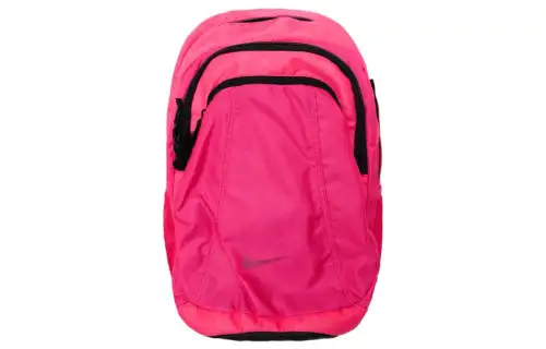 Nike Polyester Backpack Regular Unisex Rose Red