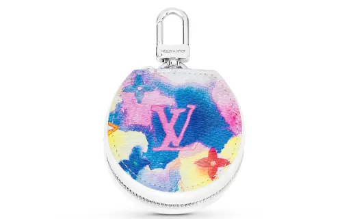 LOUIS VUITTON Summer Bundle Canvas Bucket Bag Earphone Case Women's Multicolor
