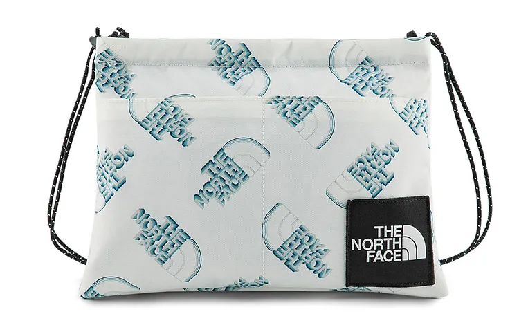 THE NORTH FACE 2.8L Crossbody Bag Outdoor Bag Fabric White Unisex