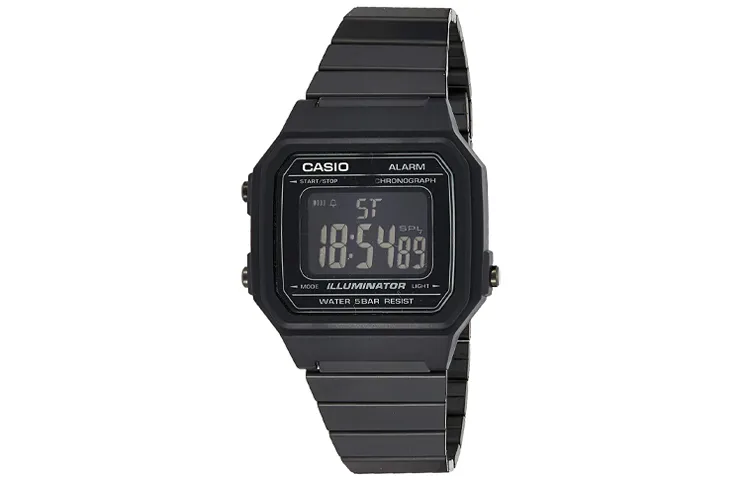 CASIO Men YOUTH Black Watch B650WB-1BEF