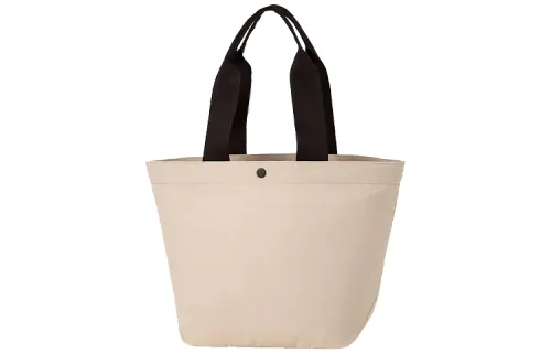 UNIQLO Nylon Handbag Unisex Beige