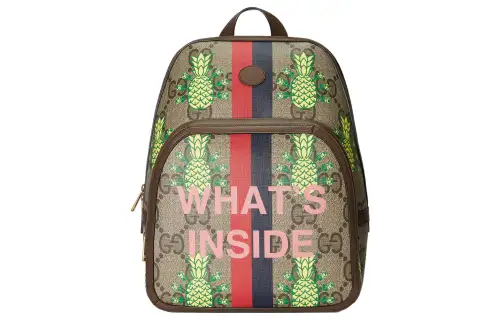 GUCCI Pineapple Backpacks