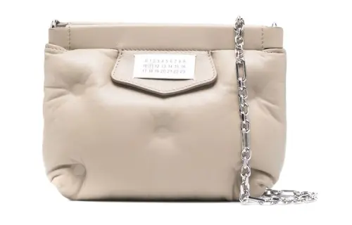 Maison Margiela Leather Shoulder Bag, Crossbody Bag Women's Skin
