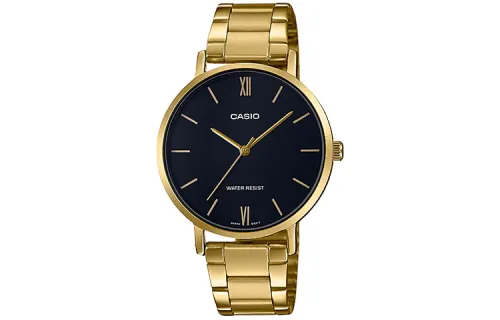 CASIO Women's Standard Series Black Watch LTP-VT01G-1B