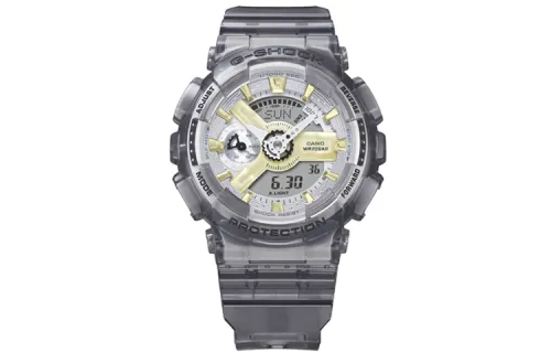 CASIO G SHOCK Quartz Movement Resin Strap Watch Women's Watch Gray Dial
