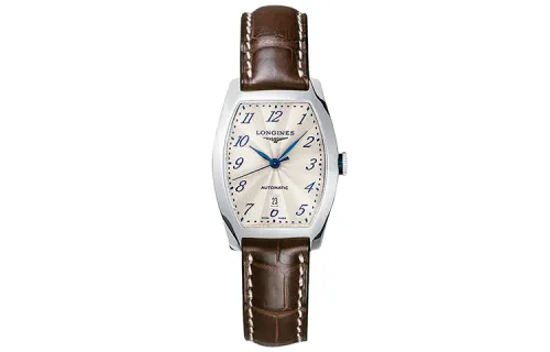 LONGINES Collection Automatic Mechanical Movement Women's Watch 26*30.6mm Silver Dial Stainless Steel Case