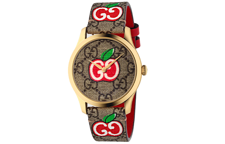 GUCCI G Timeless Collection Wrist Watches Quartz Movement Synthetic Fiber Strap Coffee Watch Dial Unisex