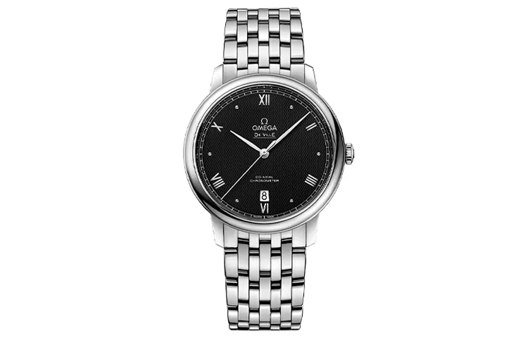 OMEGA Disc Fly Collection Elegant Automatic Mechanical Movement Men's Watches Watch 39.5mm Black Dial