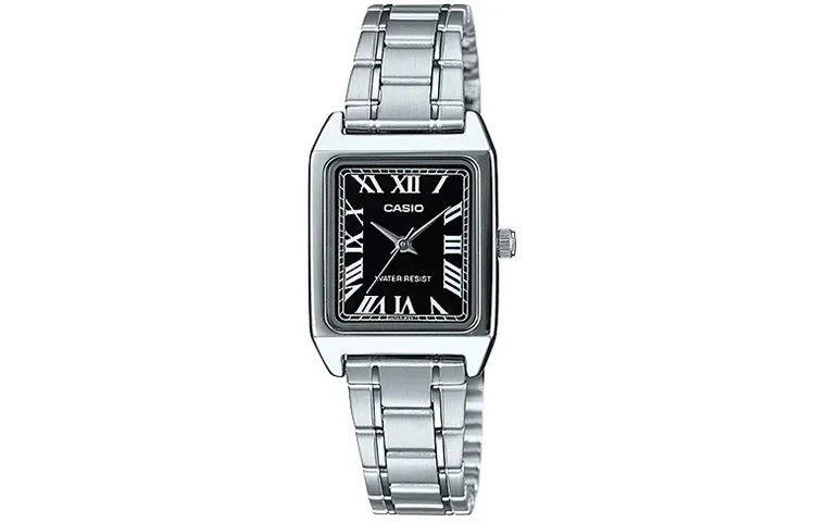 CASIO Women's Standard Series Black Watch LTP-V007D-1B