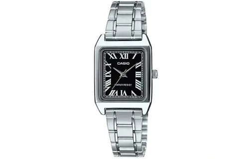 CASIO Women's Standard Series Black Watch LTP-V007D-1B