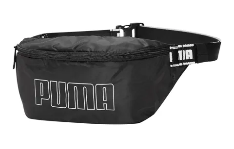 PUMA Fabric Shoulder Bag, Crossbody Bag, Fanny Pack Regular Unisex Black