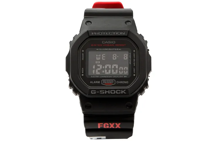 CASIO Men G-SQUAD Series Black Watch DW5600HR-1PRFC