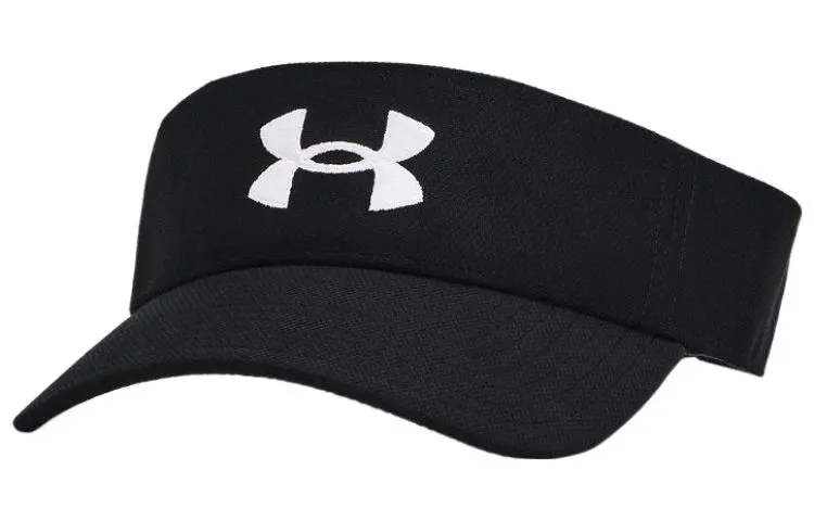 Under Armour Polyester, Elastane Sun Protection Hats Unisex Black