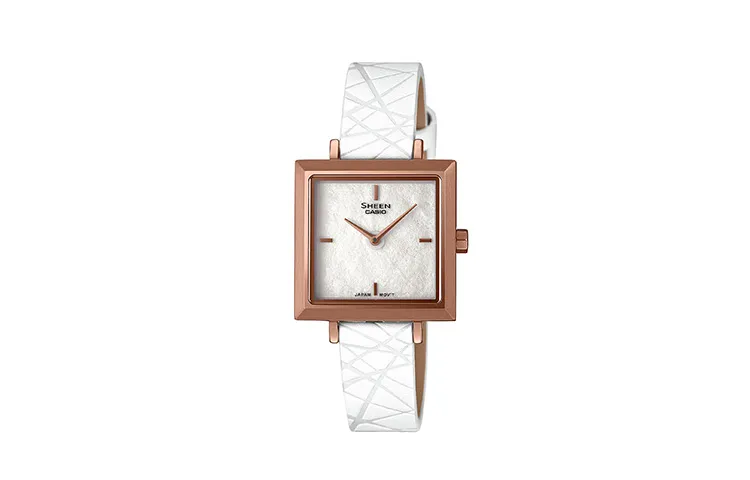 CASIO Women's SHEEN White Watch