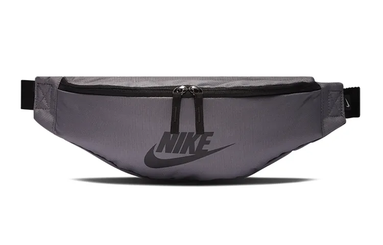 Nike Polyester Crossbody Bag, Sling Bag, Fanny Pack Regular Unisex Gray