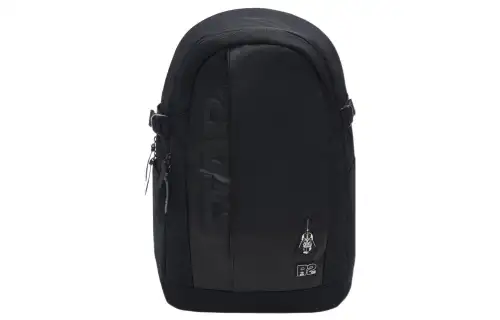 Li Ning Large Capacity Fabric Backpack Unisex Black