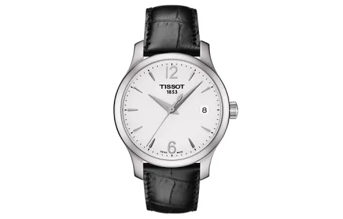 TISSOT Junya Collection Quartz Movement 30m Waterproof Women's Watch 33mm Silver Dial Stainless Steel Case