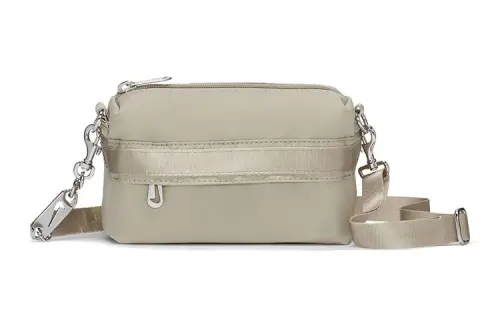 Nike Polyester Camera Bag, Shoulder Bag, Crossbody Bag Regular Unisex Light Bone