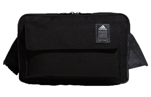 Adidas Polyester Sports Bag, Crossbody Bag Unisex Black