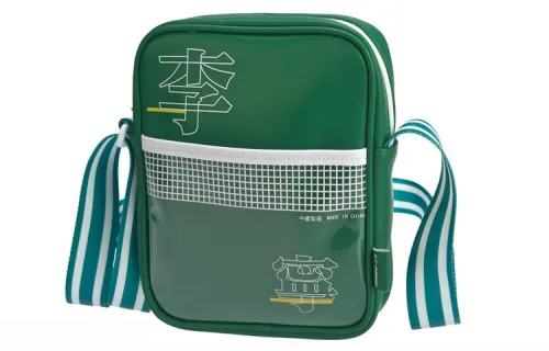 Li Ning Polyurethane Crossbody Bag, Shoulder Bag Regular Unisex Green