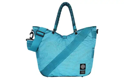 STONE ISLAND Cotton, Polyamide, Nylon Crossbody Handbag Regular Unisex Blue