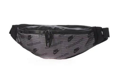 Nike Nylon Fabric Sling Bag, Crossbody Bag, Fanny Pack Regular Unisex Black