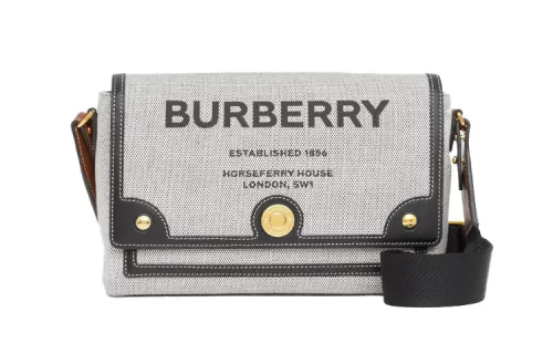 Burberry Canvas Bag, Messenger Bag, Crossbody Bag, Shoulder Bag Women's